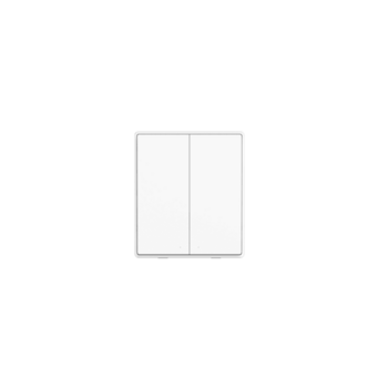 Выключатель настенный (две клавиши) Aqara Wall Switch (No Neutral, Double Rocker) QBKG03LM