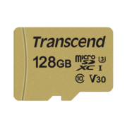 Карта памяти Transcend 128GB UHS-I U3 microSD with Adapter, MLC