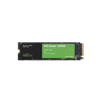 Твердотельный накопитель SSD WD Green SN350 NVMe WDS480G2G0C 480ГБ M2.2280 (TLC)