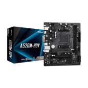 Asrock A520M-HDV AMD AMD AM4 A520/2DDR4/4SATA3