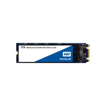 Твердотельный накопитель SSD WD Blue 3D NAND WDS100T2B0B 1ТБ M2.2280 SATA-III (TLC)