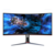 Монитор LCD 34'' [21:9] 3440x1440(UWQHD) VA, Curved, nonGLARE, 144 Hz, 300 cd/m2, H178°/V178°, 3000:1, 80M:1, 16.7M, 4ms, 2xHDMI, 2xDP, USB-Hub, Height adj, Tilt, Swivel, 3Y, Black+Cherry