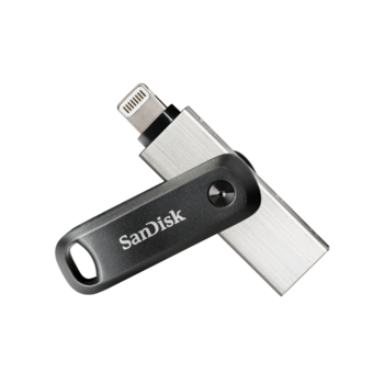 Флеш-накопитель SanDisk iXpand Flash Drive Go 128GB - USB3.0 + Lightning - for iPhone and iPad