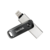 Флеш-накопитель SanDisk iXpand Flash Drive Go 128GB - USB3.0 + Lightning - for iPhone and iPad