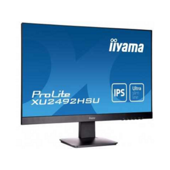 Монитор LCD 23.8'' [16:9] 1920х1080 IPS, nonGLARE, 250cd/m2, H178°/V178°, 1000:1, 5М:1, 16.7M Color, 5ms, VGA, HDMI, DP, USB-Hub, Tilt, Speakers, 3Y, Black