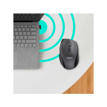 Мышь беспроводная Logitech M705 Marathon (1000dpi, 2.4 GHz/USB-ресивер (Logitech Unifying®), 7 кнопок, 2 батареи типа AA) (M/N: M-R0073 / C-U0007)