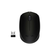 Мышь беспроводная Logitech M330 Silent Plus Black (черная, оптическая, 1000dpi, 2.4 GHz/USB-ресивер, бесшумная, под правую руку) (M/N: M-R0051 / C-U0010)