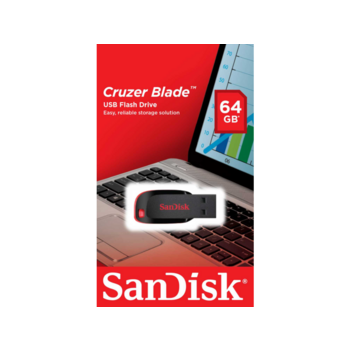 Флеш-накопитель SanDisk 64Gb Cruzer Blade USB 2.0