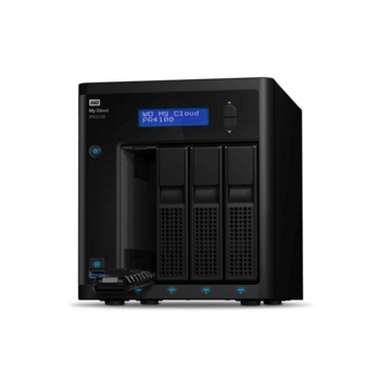 Сетевой накопитель WD My Cloud Pro PR4100 WDBKWB0240KBK-EEUE 24TB 3,5" LAN NAS (F5C)