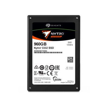 Твердотельный накопитель Seagate XS1920SE70084 Nytro 3332 1.92TB, 2.5", 3D eTLC NAND, SAS, 15mm, 5Y