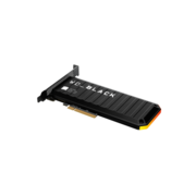 Плата расширения WD_BLACK AN1500 WDS100T1X0L 1ТБ SSD NVMe Add-In Card PCIe Gen3 RGB подсветка