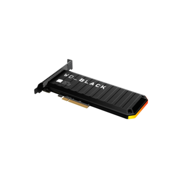 Плата расширения WD_BLACK AN1500 WDS100T1X0L 1ТБ SSD NVMe Add-In Card PCIe Gen3 RGB подсветка