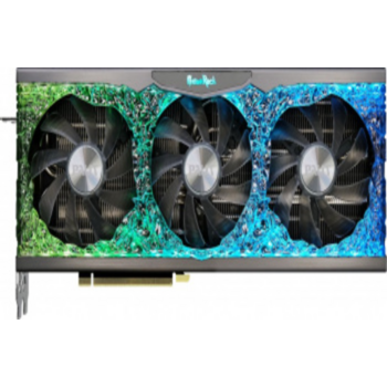 Видеокарта Palit PCI-E 4.0 PA-RTX3080 GAMEROCK 12G LHR NVIDIA GeForce RTX 3080 12288Mb 384 GDDR6X 1260/19000 HDMIx1 DPx3 HDCP Ret