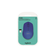 Мышь беспроводная Logitech M280 Blue (синяя, оптическая, 1000dpi, 2.4 GHz/USB-ресивер, под правую руку) (M/N: M-R0051 / C-U0010)