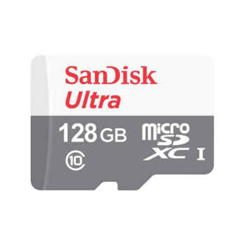 Карта памяти 128GB SanDisk Ultra® microSDXC 100MB/s Class 10 UHS-I