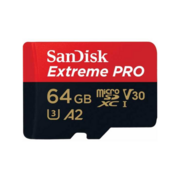 Карта памяти Sandisk Extreme Pro microSDXC 64GB + SD Adapter + Rescue Pro Deluxe 170MB/s A2 C10 V30 UHS-I U3