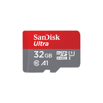 Карта памяти 32GB SanDisk Ultra® microSDHC + SD Adapter 100MB/s Class 10 UHS-I