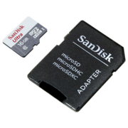 Карта памяти SanDisk Ultra Android microSDHC + SD Adapter 16GB 80MB/s Class 10