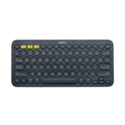 Клавиатура беспроводная Logitech K380 (DARK GREY, Multi-Device, Bluetooth Classic (3.0), 2 батарейки типа ААА) (M/N: Y-R0056)