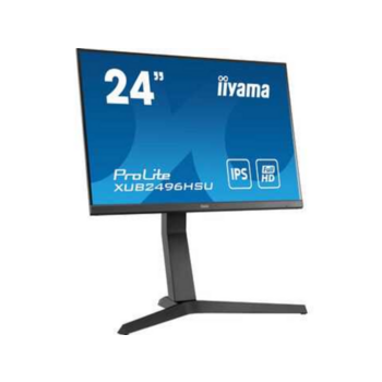 Монитор LCD 23.8'' [16:9] 1920х1080(FHD) IPS, nonGLARE, 250cd/m2, H178°/V178°, 1000:1, 80M:1, 16.7M, 1ms, VGA, HDMI, DP, USB-Hub, Height adj, Pivot, Tilt, Swivel, Speakers, 3Y, Black