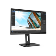 Монитор LCD 23.8'' [16:9] 1920х1080(FHD) IPS, nonGLARE, 250cd/m2, H178°/V178°, 1000:1, 50M:1, 16.7M, 4ms, VGA, DVI, HDMI, DP, USB-Hub, Height adj, Pivot, Tilt, Swivel, Speakers, Audio out, 3Y, Black