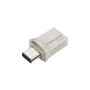 USB Накопитель Transcend 128GB JETFLASH 890S USB3.0 Type-C & Type-A, Silver
