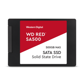 Твердотельный накопитель SSD WD Red™ SA500 NAS 3D NAND WDS500G1R0A 500ГБ 2,5" SATA-III (TLC)