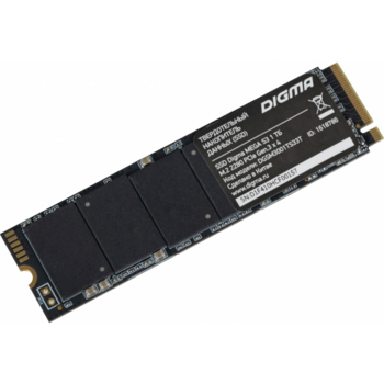 Накопитель SSD Digma PCI-E 3.0 x4 1Tb DGSM3001TS33T Mega S3 M.2 2280