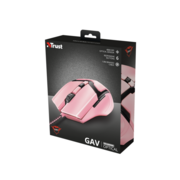 Мышь игровая розовый Trust GXT101p GAV (арт. 23093)