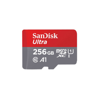 Карта памяти SanDisk Ultra microSDXC 256GB + SD Adapter 120MB/s A1 Class 10 UHS-I