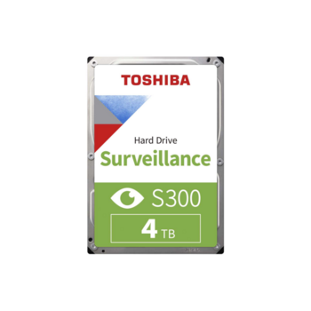 Жесткий диск TOSHIBA HDWT140UZSVA/HDEUR11ZSA51F S300 Surveillance 4ТБ 3,5" 5400RPM 128MB SATA-III