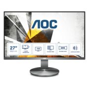 Монитор LCD 27'' [16:9] 1920х1080 IPS, nonGLARE, 250cd/m2, H178°/V178°, 20М:1, 4ms, VGA, HDMI, DP, Tilt, Speakers, Audio out, 3Y, Black