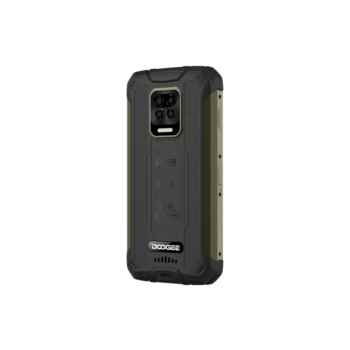 Doogee S59 Mineral Black, 5.71” 720 x 1520 пикселей, 4 x Cortex - A53 1.8 ГГц+4 x Cortex -A73 1.5 ГГЦ, 8 Core, 4GB RAM, 64GB, up to 256GB flash, 16 МП+8МП+ 8 МП + 2 МП/16Mpix, 2 Sim, 2G, 3G, LTE, BT, Wi-Fi, NFC, GPS, Type-C, 10050 мА·ч, Android 10, 340 г,