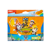 Мелки пластик. Deli Paw Patrol EC202-12 12цв. картон.кор./европод.