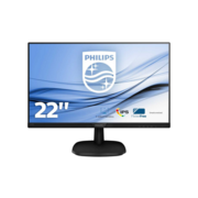 Монитор LCD 21.5'' [16:9] 1920х1080(FHD) IPS, nonGLARE, 250cd/m2, H178°/V178°, 1000:1, 20M:1, 16.7M, 5ms, VGA, DVI, HDMI, Tilt, 3Y, Black