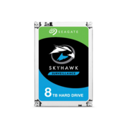 Жесткий диск Seagate SkyHawk ST8000VX004, 8TB, 3.5", 7200 RPM, SATA-III, 512e, 256MB, for NVR/DVR, для систем видеонаблюдения