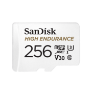 Карта памяти Sandisk 256GB SanDisk® High Endurance microSDHC Card with Adapter - for Dashcams & home monitoring