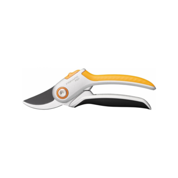 Секатор плоскостной Fiskars Plus P531 средний черный/оранжевый (1057168)