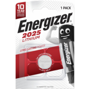 Батарейка Energizer CR2025 BL1 Lithium 3V (1/10/140)