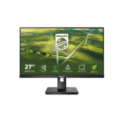 Монитор LCD 27'' [16:9] 1920х1080(FHD) IPS, nonGLARE, 75 Hz, 250 cd/m2, H178°/V178°, 1000:1, 50М:1, 16.7M, 4ms, VGA, DVI, HDMI, DP, USB-Hub, Height adj, Pivot, Tilt, Swivel, Speakers, 3Y, Black