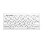 Клавиатура беспроводная Logitech K380 (OFFWHITE, Multi-Device, Bluetooth Classic (3.0), 2 батарейки типа ААА) (M/N: Y-R0056)