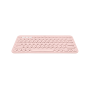 Клавиатура беспроводная Logitech K380 (ROSE, Multi-Device, Bluetooth Classic (3.0), 2 батарейки типа ААА) (M/N: Y-R0056)