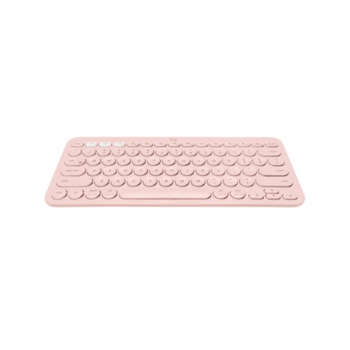 Клавиатура беспроводная Logitech K380 (ROSE, Multi-Device, Bluetooth Classic (3.0), 2 батарейки типа ААА) (M/N: Y-R0056)