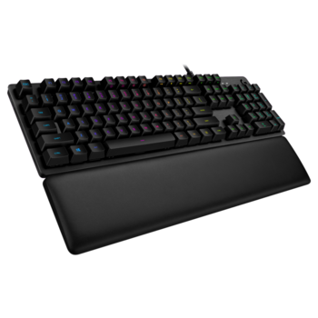 Клавиатура игровая Logitech G513 CARBON LIGHTSYNC RGB Mechanical Gaming Keyboard, GX Brown-CARBON-RUS-USB-N/A-INTNL-TACTILE (M/N: Y-U0034)