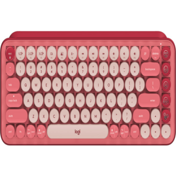 Клавиатура беспроводная Logitech POP KEYS, Heartbreaker Rose (M/N: YR0080/CU0021)