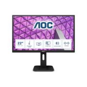 Монитор LCD 21.5'' [16:9] 1920х1080(FHD) TN, nonGLARE, 60 Hz, 250 cd/m2, H170°/V160°, 1000:1, 50М:1, 16.7M, 2ms, VGA, DVI, HDMI, Height adj, Pivot, Tilt, Swivel, Speakers, 3Y, Black