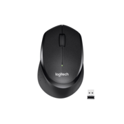 Мышь беспроводная Logitech M330s SILENT PLUS - BLACK (GLOSSY) (M/N: M-R0051 / C-U0010)