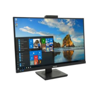 Монитор LCD 27'' 16:9 2560х1440(WQHD) IPS, nonGLARE, 75 Hz, 350 cd/m2, H178°/V178°, 1000:1, 50М:1, 16.7M, 4ms, DVI, HDMI, DP, USB-Hub, Height adj, Pivot, Tilt, Swivel, Speakers, Camera, 3Y, Black