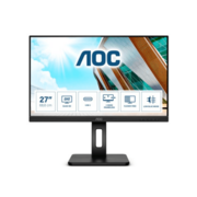 Монитор LCD 27'' [16:9] 2560х1440(WQHD) IPS, nonGLARE, 300cd/m2, H178°/V178°, 1000:1, 50M:1, 16.7M, 4ms, VGA, 2xHDMI, DP, USB-Hub, Height adj, Pivot, Tilt, Swivel, Speakers, 3Y, Black