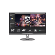 Монитор LCD 31,5'' 16:9 3840x2160(UHD 4K) VA, nonGLARE, 400cd/m2, H178°/V178°, 3000:1, 80M:1, 1.07B, 4ms, VGA, 2xHDMI, DP, USB-Hub, Height adj, Pivot, Tilt, Swivel, Speakers, 3Y, Black